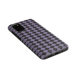 Midnight Hex | Purple Checkered Case Phone Case get.casely 