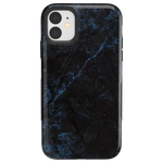 Midnight Marble | Black & Navy Case iPhone Case get.casely Bold iPhone 11 