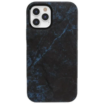 Midnight Marble | Black & Navy Case iPhone Case get.casely Bold iPhone 12 Pro Max 