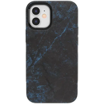 Midnight Marble | Black & Navy Case iPhone Case get.casely Bold iPhone 12 Mini 