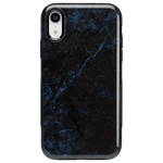 Midnight Marble | Black & Navy Case iPhone Case get.casely Bold iPhone XR 