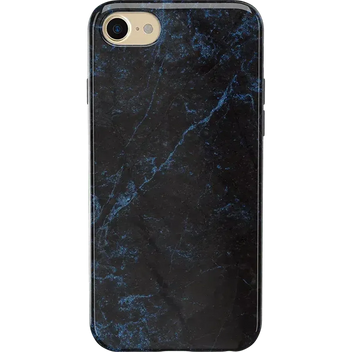 Midnight Marble | Black & Navy Case iPhone Case get.casely Classic iPhone 6/7/8 