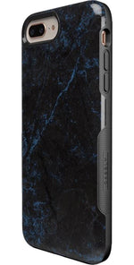 Midnight Marble | Black & Navy Case iPhone Case get.casely 