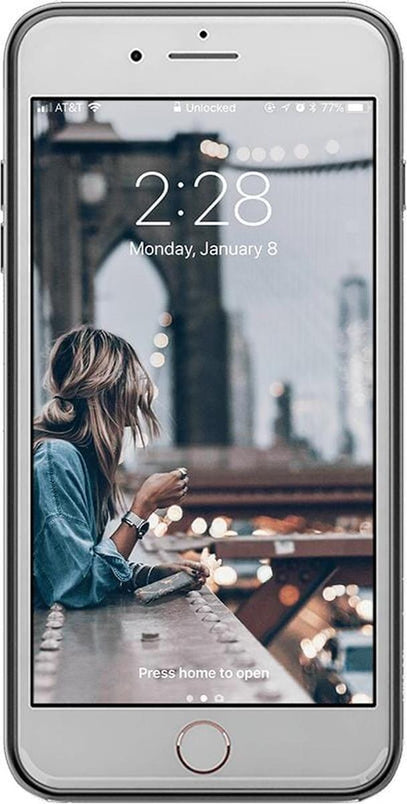 Midnight Marble | Black & Navy Case iPhone Case get.casely 