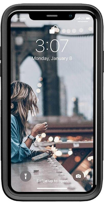 Midnight Marble | Black & Navy Case iPhone Case get.casely 
