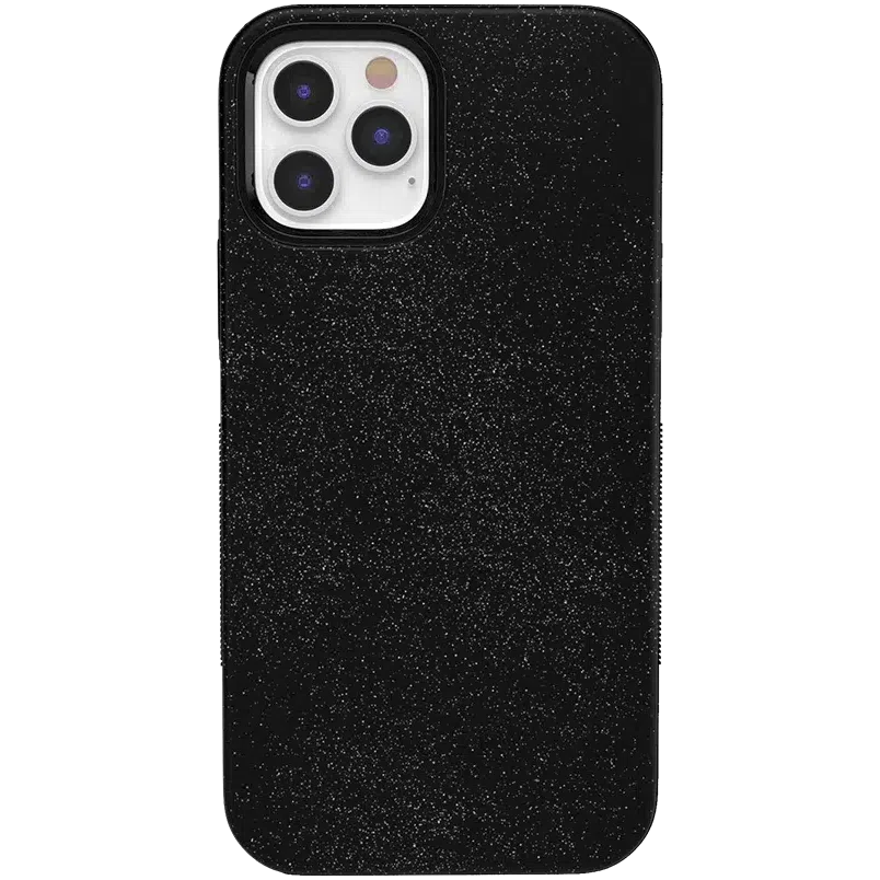 Midnight Onyx | Black Shimmer Case iPhone Case get.casely Bold + MagSafe® iPhone 12 Pro