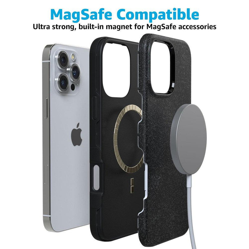 Midnight Onyx | Black Shimmer Case iPhone Case get.casely 