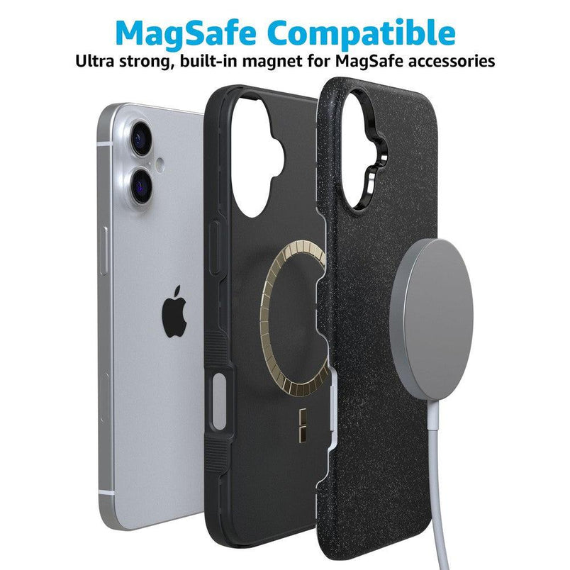 Midnight Onyx | Black Shimmer Case iPhone Case get.casely 