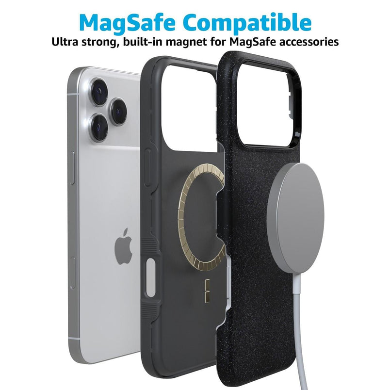 Midnight Onyx | Black Shimmer Case iPhone Case get.casely