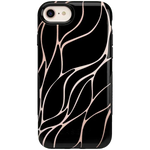 Midnight Ride | Black and Gold Metallic Waves Case iPhone Case get.casely Bold iPhone 6/7/8 