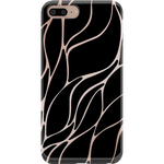 Midnight Ride | Black and Gold Metallic Waves Case iPhone Case get.casely Classic iPhone 6/7/8 Plus 