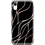 Midnight Ride | Black and Gold Metallic Waves Case iPhone Case get.casely Classic iPhone XR 