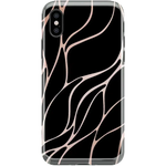 Midnight Ride | Black and Gold Metallic Waves Case iPhone Case get.casely Classic iPhone X / XS 