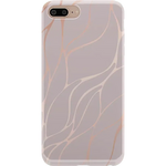 Midnight Ride | Pink and Gold Metallic Waves Case iPhone Case get.casely Classic iPhone 6/7/8 Plus 