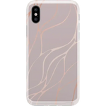 Midnight Ride | Pink and Gold Metallic Waves Case iPhone Case get.casely Classic iPhone XS Max 