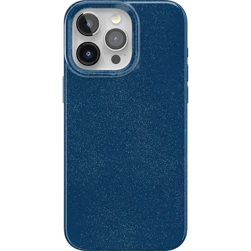 Midnight Sky | Navy Enchanted Shimmer Case iPhone Case get.casely Classic + MagSafe® iPhone 15 Pro Max 
