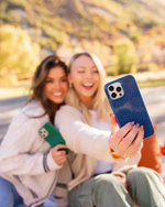 Midnight Sky | Navy Enchanted Shimmer Case iPhone Case get.casely 