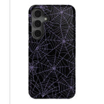 Midnight Web | Spider Web Case Phone Case Casetry Bold Flex + MagSafe® Galaxy S25 Plus 