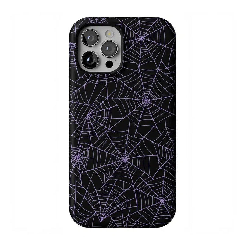 Midnight Web | Spider Web Case Phone Case Casetry Bold Flex + MagSafe® iPhone 12 Pro Max
