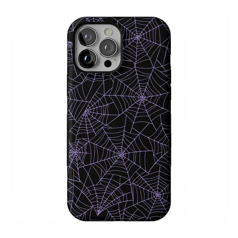 Midnight Web | Spider Web Case Phone Case Casetry Bold Flex + MagSafe® iPhone 13 Pro Max