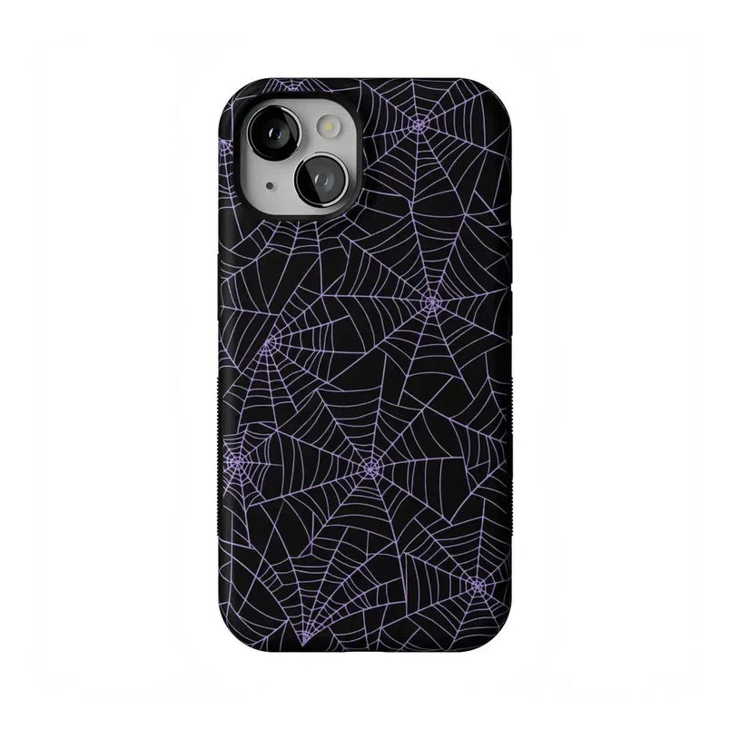 Midnight Web | Spider Web Case Phone Case Casetry Bold Flex + MagSafe® iPhone 13