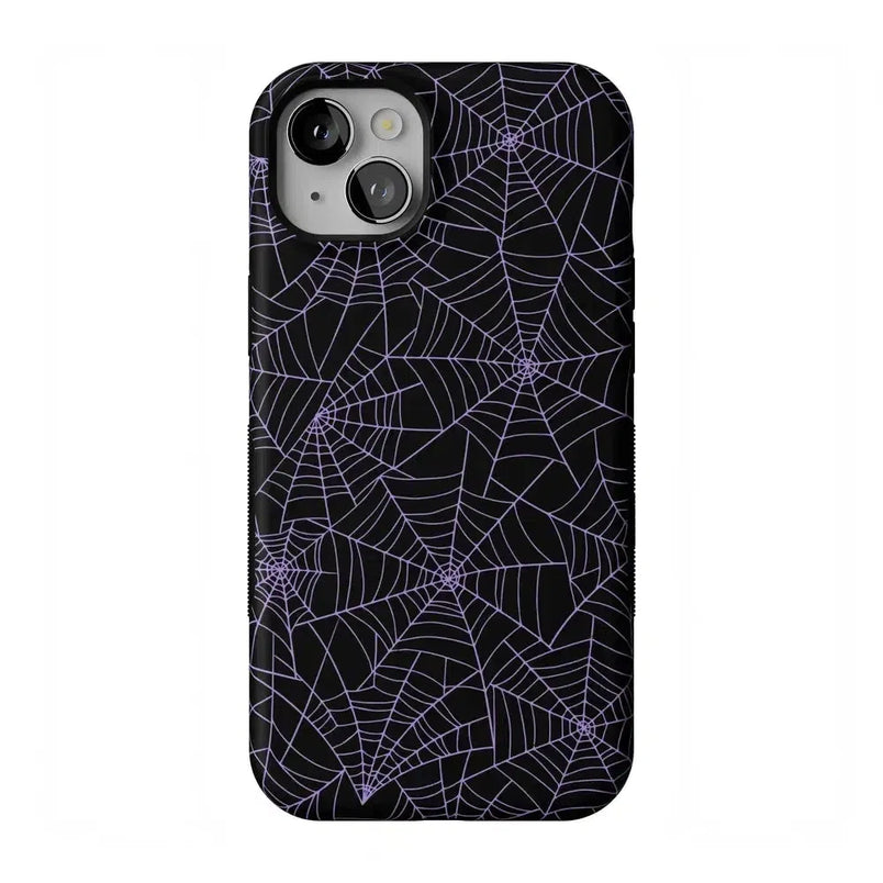 Midnight Web | Spider Web Case Phone Case Casetry Bold Flex + MagSafe® iPhone 14 Plus