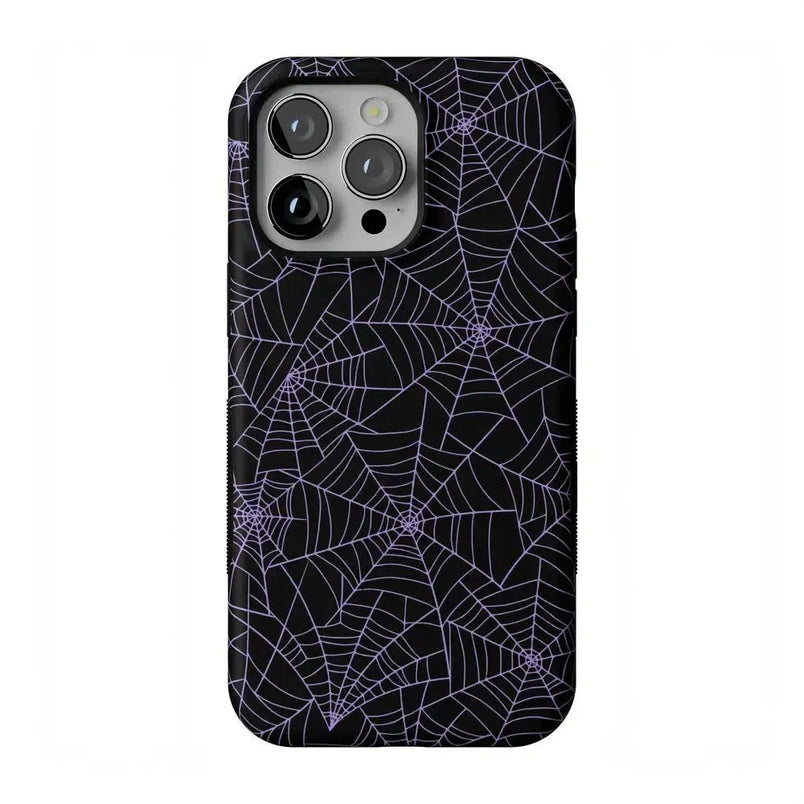 Midnight Web | Spider Web Case Phone Case Casetry Bold Flex + MagSafe® iPhone 14 Pro Max