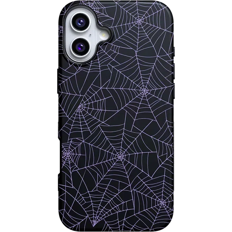 Midnight Web | Spider Web Case Phone Case Casetry Bold + MagSafe® iPhone 16 Plus