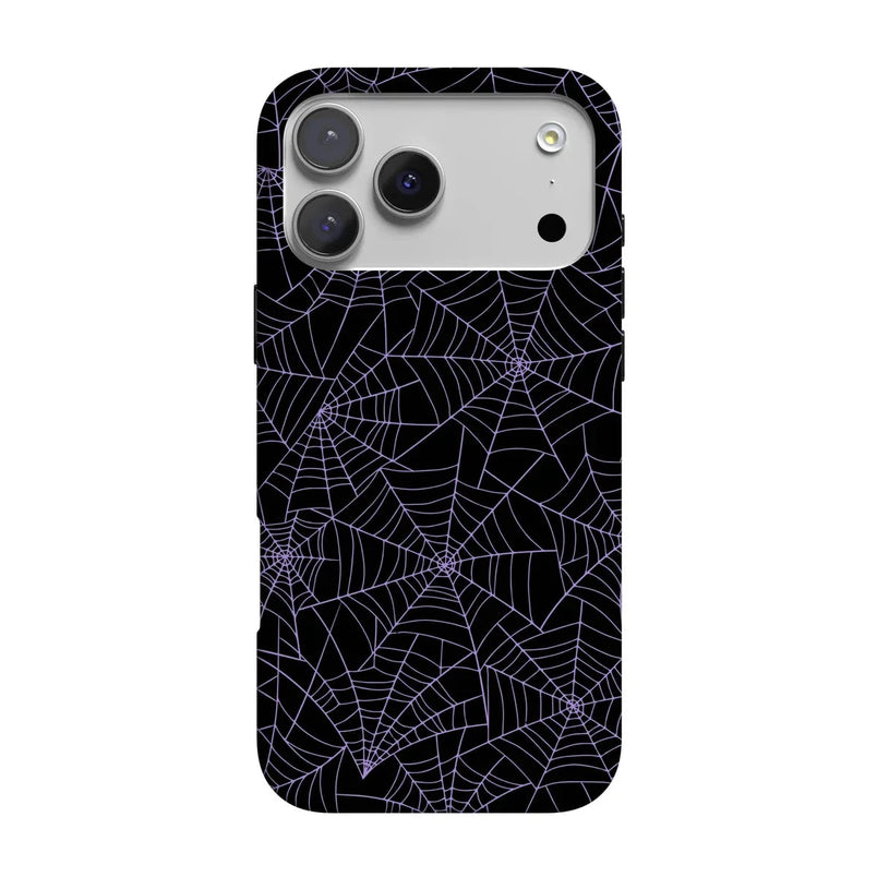 Midnight Web | Spider Web Case Phone Case Casetry Classic + MagSafe® iPhone 17 Pro Max 