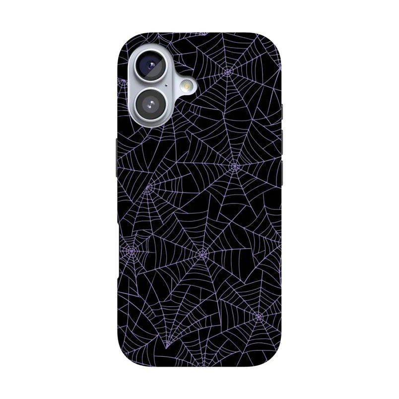 Midnight Web | Spider Web Case Phone Case Casetry Classic + MagSafe® iPhone 17 