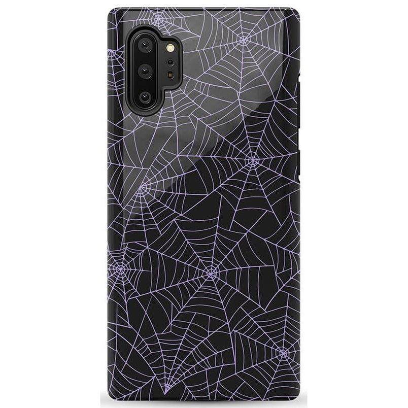 Midnight Web | Spider Web Case Phone Case Casetry Essential Galaxy Note 10 Plus