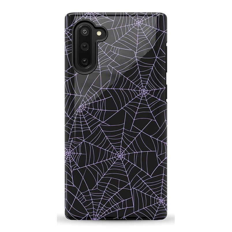 Midnight Web | Spider Web Case Phone Case Casetry Essential Galaxy Note 10