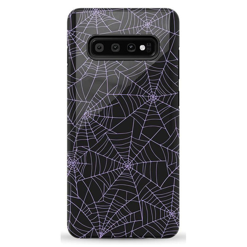 Midnight Web | Spider Web Case Phone Case Casetry Essential Galaxy S10 Plus