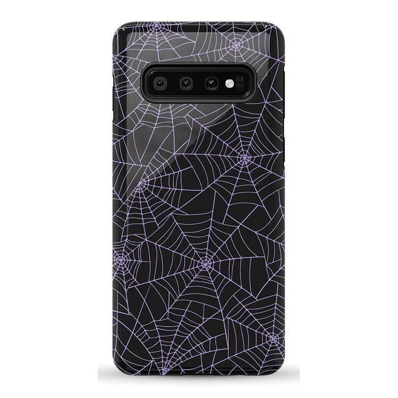 Midnight Web | Spider Web Case Phone Case Casetry Essential Galaxy S10