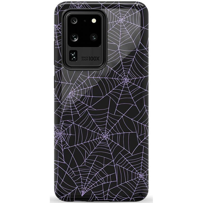 Midnight Web | Spider Web Case Phone Case Casetry Essential Galaxy S20 Ultra