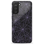Midnight Web | Spider Web Case Phone Case Casetry Essential Galaxy S21 Plus