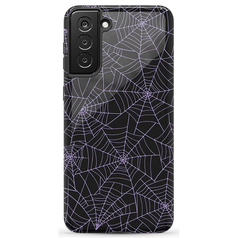 Midnight Web | Spider Web Case Phone Case Casetry Essential Galaxy S21 Plus
