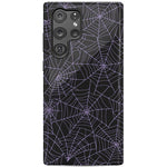 Midnight Web | Spider Web Case Phone Case Casetry Essential Galaxy S22 Ultra