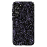 Midnight Web | Spider Web Case Phone Case Casetry Essential Galaxy S23 Plus