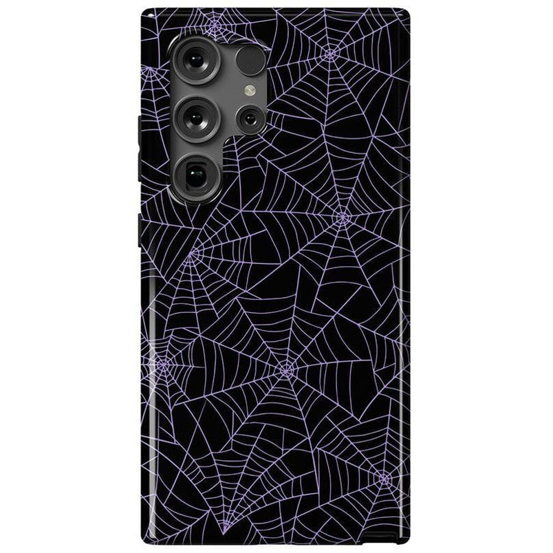 Midnight Web | Spider Web Case Phone Case Casetry Essential Galaxy S24 Ultra