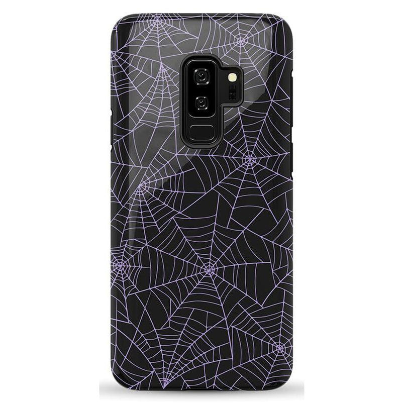 Midnight Web | Spider Web Case Phone Case Casetry Essential Galaxy S9 Plus