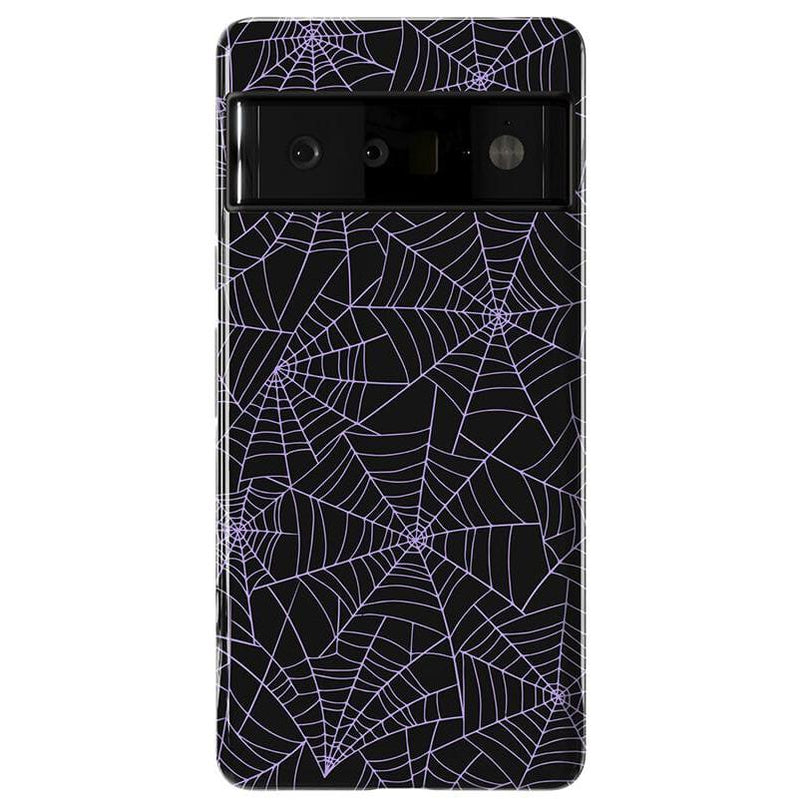 Midnight Web | Spider Web Case Phone Case Casetry Essential Google Pixel 6 Pro