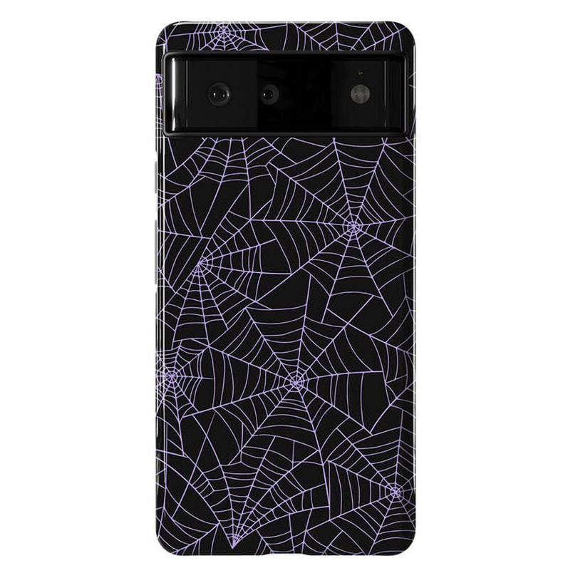 Midnight Web | Spider Web Case Phone Case Casetry Essential Google Pixel 6