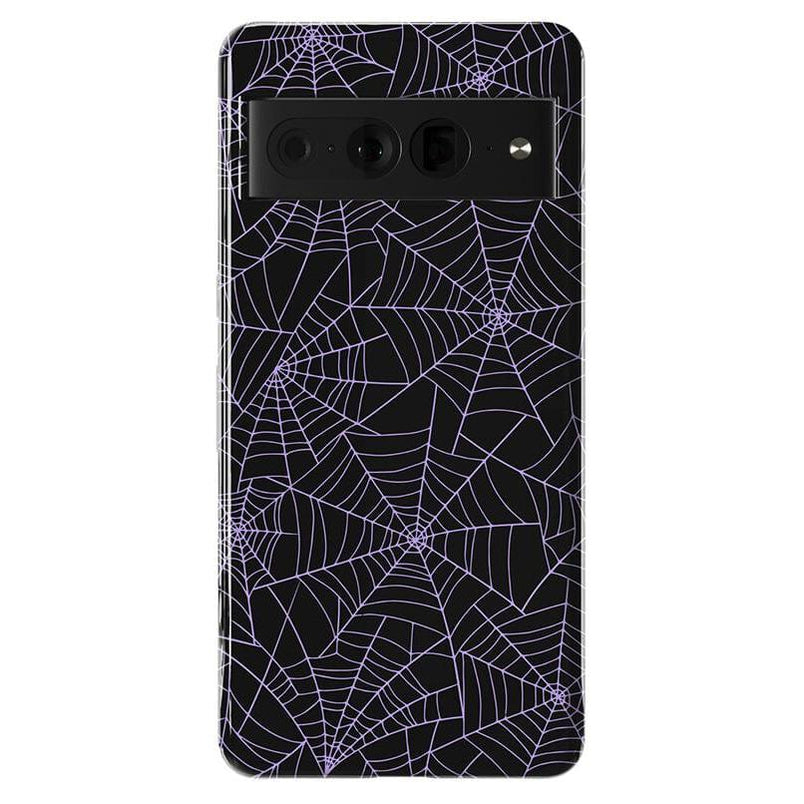 Midnight Web | Spider Web Case Phone Case Casetry Essential Google Pixel 7 Pro
