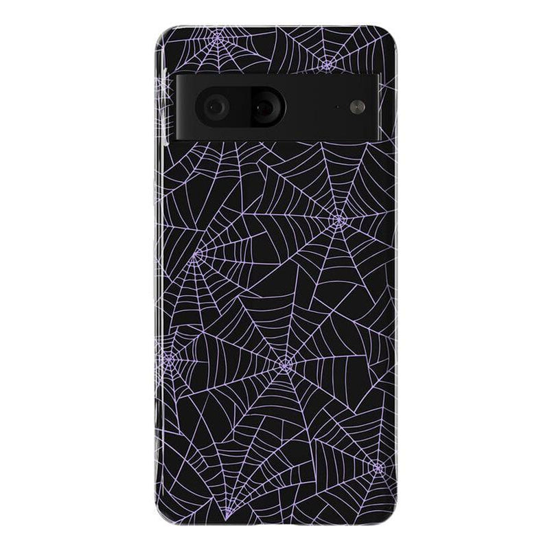 Midnight Web | Spider Web Case Phone Case Casetry Essential Google Pixel 7