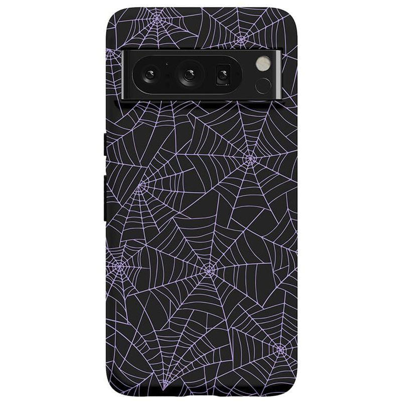 Midnight Web | Spider Web Case Phone Case Casetry Essential Google Pixel 8 Pro