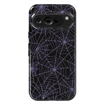 Midnight Web | Spider Web Case Phone Case Casetry Essential Google Pixel 9 Pro