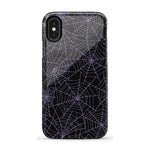 Midnight Web | Spider Web Case Phone Case Casetry Essential iPhone X / XS 