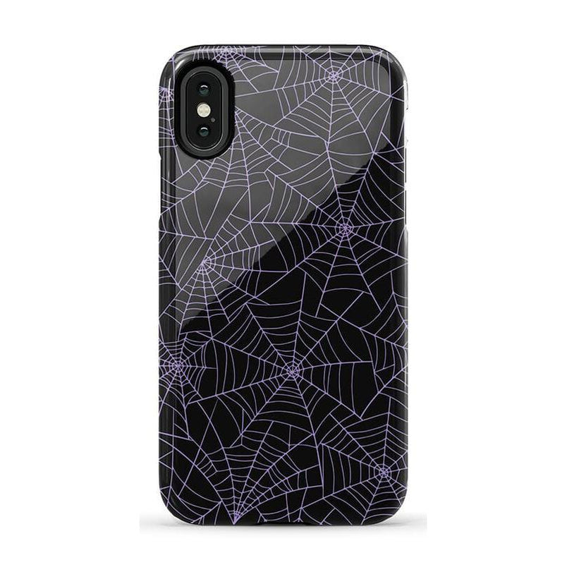 Midnight Web | Spider Web Case Phone Case Casetry Essential iPhone X / XS 