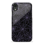 Midnight Web | Spider Web Case Phone Case Casetry Essential iPhone XR 